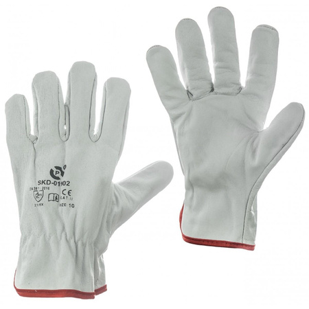 RĘKAWICE CAŁOSKÓRZANE roz.8