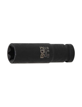 Nasadka udarowa 1/2" E20 długa