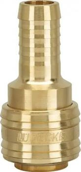 SZYBKOZŁĄCZKA ŻEŃSKA WĄŻ 6mm MOS.