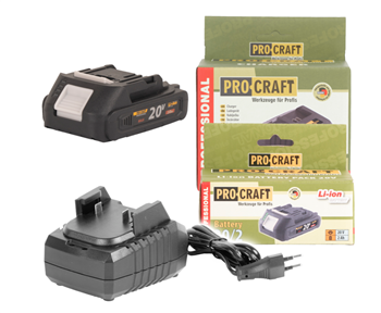 Pakiet startowy ładowarka 2A + akumulator 2A