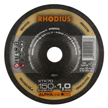 TARCZA 150x1X22,2 XTK70 METAL INOX