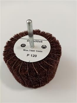 Ściernica listk. włóknina płótno 80x50x6 P80