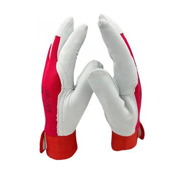 RĘKAWICE SKÓRA RZEP r.9