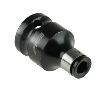 Adapter udarowy 1/2"-1/4" HEX dł.38mm