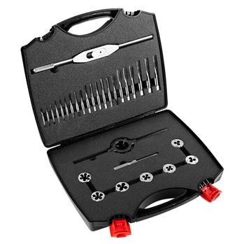 Zestaw gwintowników i narzynek M3-M12