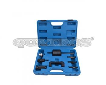 Zestaw 9szt. ściągacz bezwład. wtrysk z adapterami