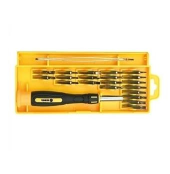 Wkrętaki prec. 22szt. CrV z końc.