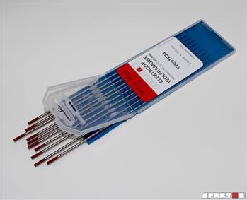 Elektroda TIG WT20 2,4x175 czerwona