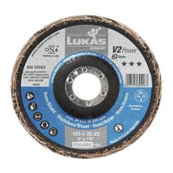 TARCZA LAM. 125mm P60 V2 POWER CER.