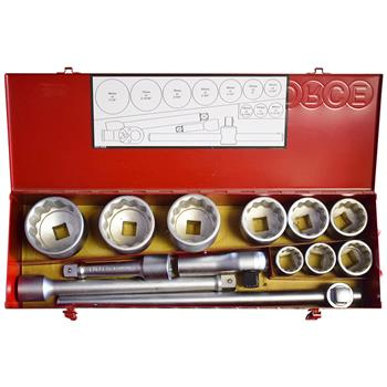 Kpl. nasadek 1" 14szt 12KT 36-80mm