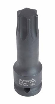 Nasadka Torx udarowa 1/2" T80 L-75mm