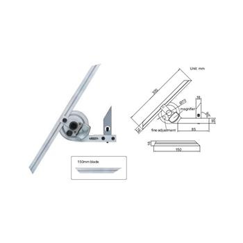 KATOMIERZ UNIW. MKMb L-150+300mm Z LUPĄ.