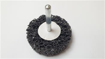 Dysk włóknina rapid BLACK na trzp. 80x13x6mm