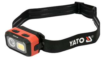 Latarka czołowa 500Lm aku. cz.ruchu