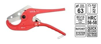 Obcinak do rur z tw. sztucznego do 63mm