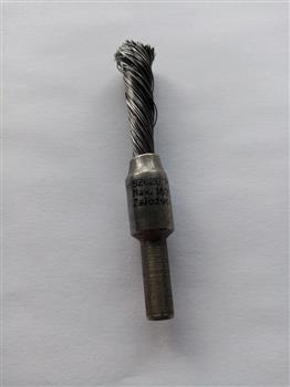 SZCZOTKA PĘDZEL. fi10x6mm SPLATANA Z TRZP.