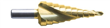 WIERTŁO STOPN. DO METALU 4-12 mm  HSS-TiN