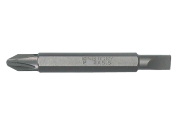 BIT 1/4" PH2 / PŁASKI 5,5x1,0x60mm
