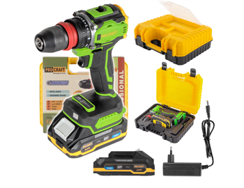 Wiertarko-wkrętarka 18V 2w1 uchwyt wymienny